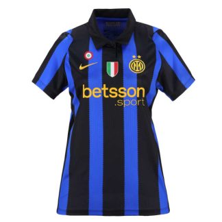 Inter Milan Hemmatröja 2026/27 Dam Kortärmad Fotbollströja