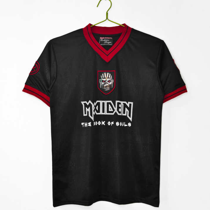 Iron Maiden 2016 Hemmatröja Retro Herr Fotbollströja