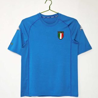 Italien 2000 Hemmatröja Retro Herr Fotbollströja