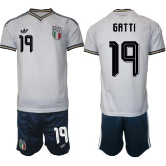 Italien Bortaställ VM 2026 Herr Federico Gatti 19 Tröja och Shorts