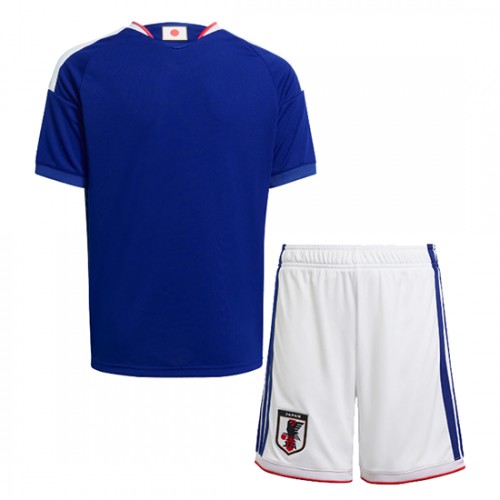 Japan VM 2026 Hemmaställ Barn Fotbollskit (Tröja + Shorts)