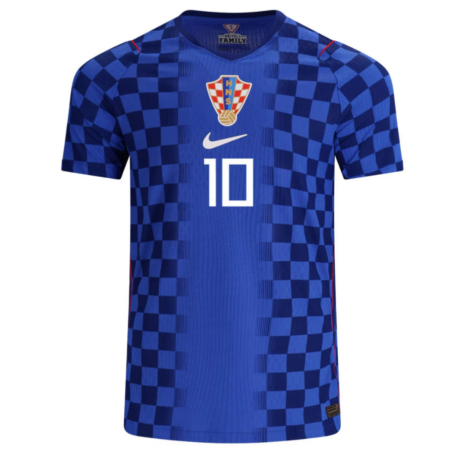 Kroatien Bortatröja VM 2026 Luka Modrić 10 Herr Fotbollströja