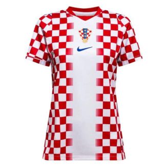Kroatien Hemmatröja VM 2026 Dam Kortärmad Fotbollströja