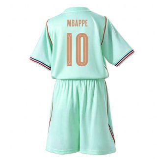 Kylian Mbappé 10 Frankrike Landslag VM 2026 Bortaställ Barn Fotbollströja