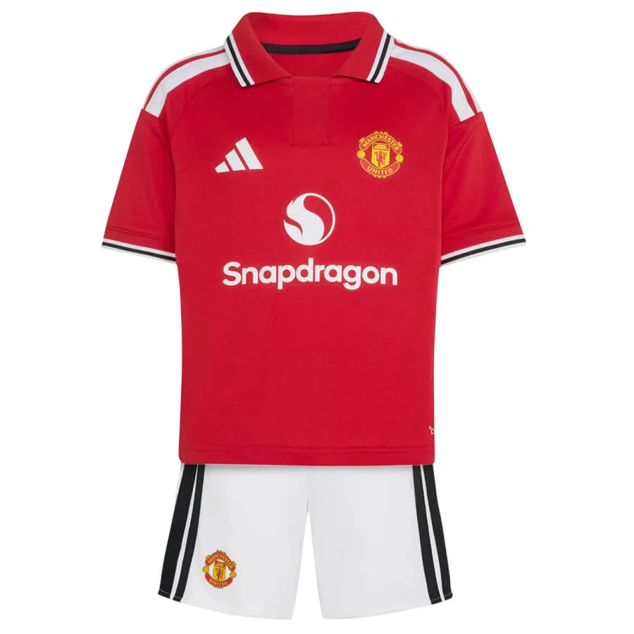 Manchester United Hemmaställ 2026/27 Barn Tröja och Shorts
