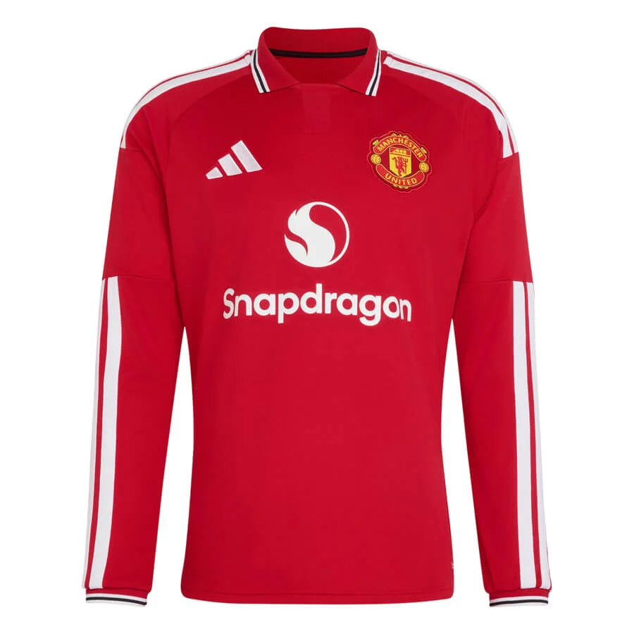 Manchester United Hemmatröja 2026/27 Herr Långärmad Fotbollströja