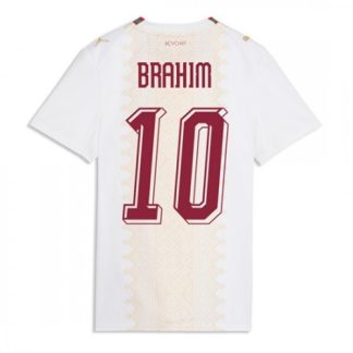 Marocko VM 2026 Brahim Díaz #10 Bortatröja Dam Kortärmad Fotbollströja
