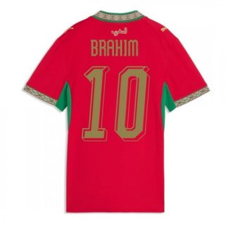 Marocko VM 2026 Brahim Díaz #10 Hemmatröja Dam Kortärmad Fotbollströja