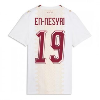 Marocko VM 2026 Youssef En-Nesyri #19 Bortatröja Dam Kortärmad Fotbollströja