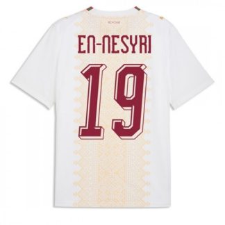 Marocko VM 2026 Youssef En-Nesyri #19 Bortatröja Herr Kortärmad Fotbollströja
