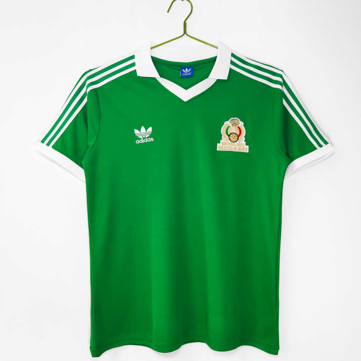Mexiko 1986 Hemmatröja Retro Herr Fotbollströja
