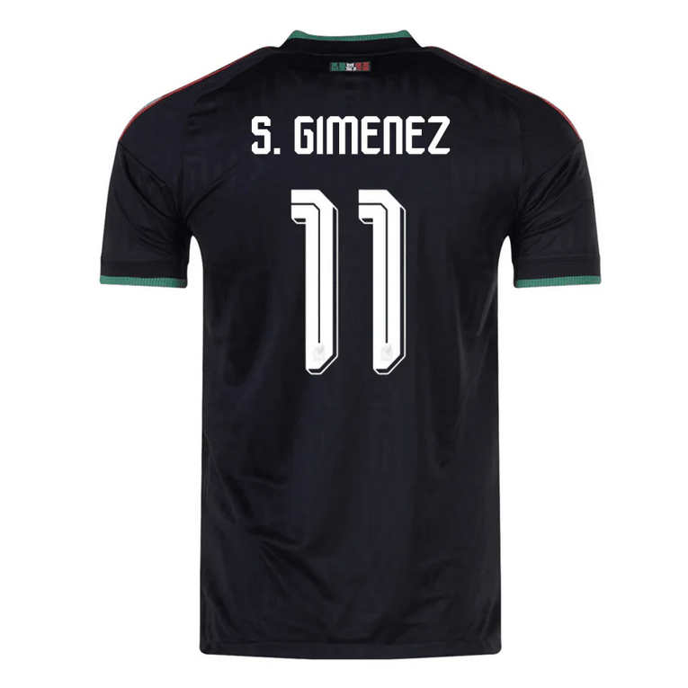 Mexiko Tredjetröja VM 2026 Santiago Giménez 11 Herr Fotbollströja