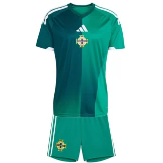 Nordirland Hemmaställ VM 2026 Barn - Fotbollsset (Tröja + Shorts)