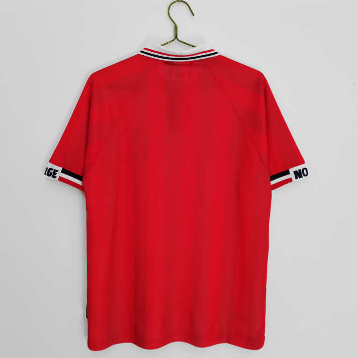 Norge 1998/99 Hemmatröja Retro Herr Fotbollströja