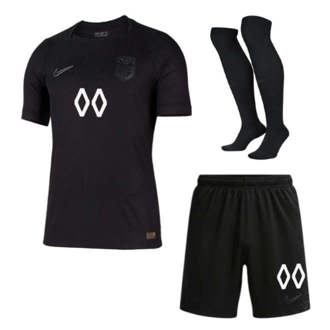 Norge Bortaställ VM 2026 Herr Fotbollskit (Tröja + Shorts)