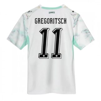 Österrike VM 2026 Bortatröja Michael Gregoritsch 11 Herr Fotbollströja