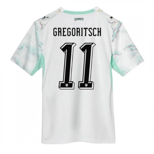 Österrike VM 2026 Bortatröja Michael Gregoritsch 11 Herr Fotbollströja