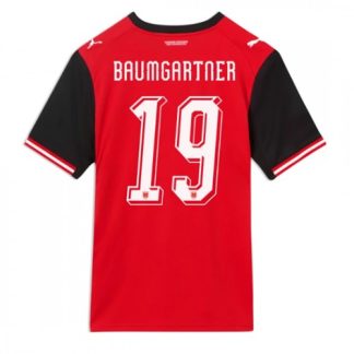 Österrike VM 2026 Hemmatröja Christoph Baumgartner 19 Herr Fotbollströja