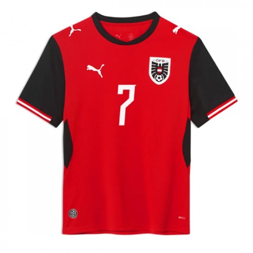 Österrike VM 2026 Hemmatröja Marko Arnautovic 7 Herr Fotbollströja