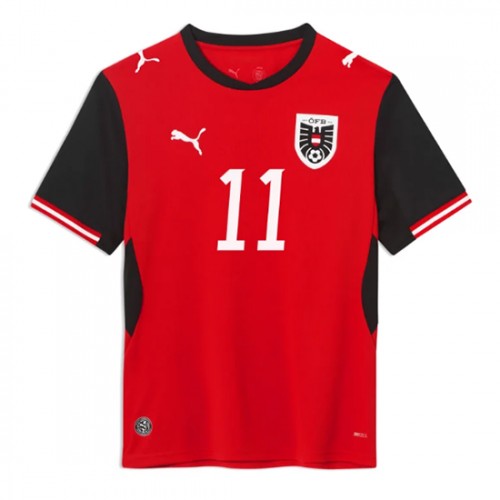 Österrike VM 2026 Hemmatröja Michael Gregoritsch 11 Herr Fotbollströja