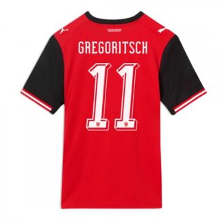 Österrike VM 2026 Hemmatröja Michael Gregoritsch 11 Herr Fotbollströja
