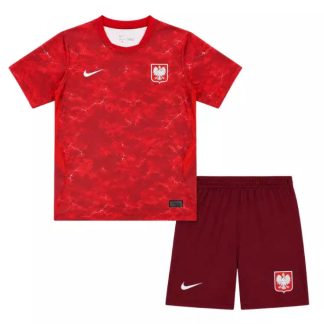 Polen Bortaställ 2026/27 Barn Tröja och Shorts