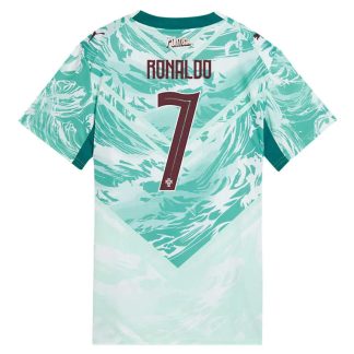 Portugal Bortatröja VM 2026 Cristiano Ronaldo 7 Dam Fotbollströja