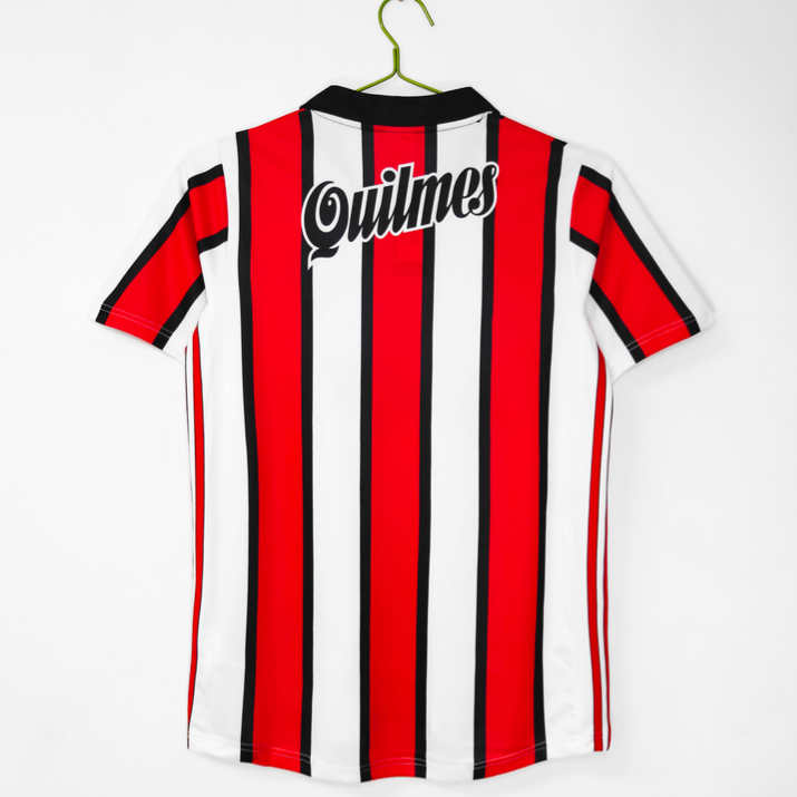 River Plate 1999/00 Bortatröja Retro Herr Fotbollströja
