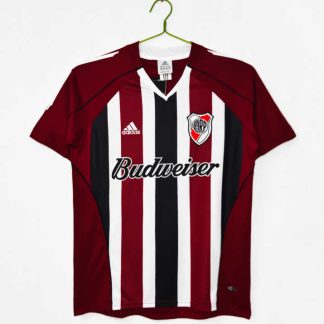 River Plate 2005/06 Bortatröja Retro Herr Fotbollströja