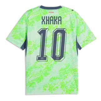 Schweiz VM 2026 Bortatröja Granit Xhaka 10 Herr Fotbollströja