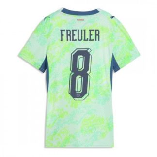 Schweiz VM 2026 Bortatröja Remo Freuler 8 Dam Fotbollströja
