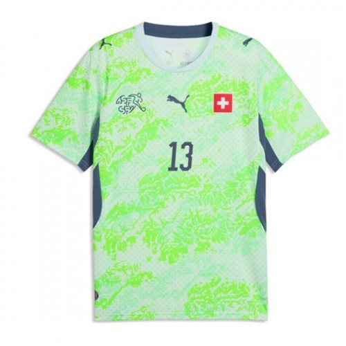 Schweiz VM 2026 Bortatröja Ricardo Rodriguez 13 Herr Fotbollströja