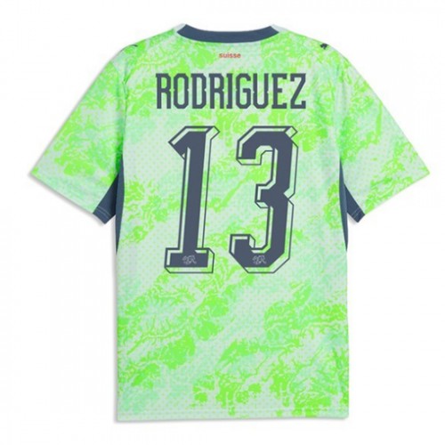 Schweiz VM 2026 Bortatröja Ricardo Rodriguez 13 Herr Fotbollströja