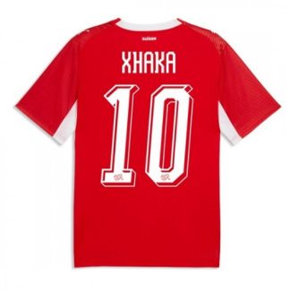 Schweiz VM 2026 Hemmatröja Granit Xhaka 10 Herr Fotbollströja