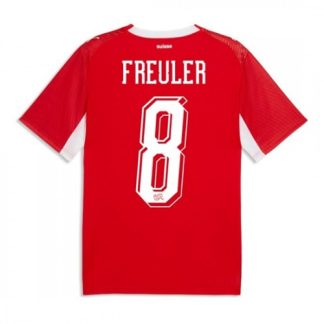 Schweiz VM 2026 Hemmatröja Remo Freuler 8 Herr Fotbollströja