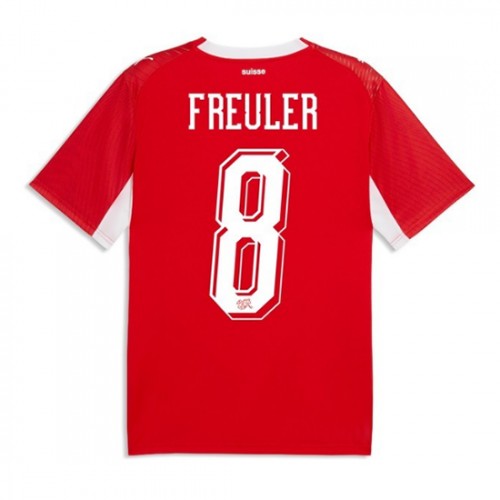 Schweiz VM 2026 Hemmatröja Remo Freuler 8 Herr Fotbollströja