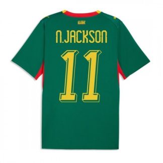 Senegal VM 2026 Bortatröja Nicolas Jackson 11 Herr Fotbollströja
