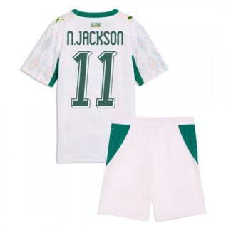 Senegal VM 2026 Hemmaställ Barn Nicolas Jackson 11 Fotbollskit