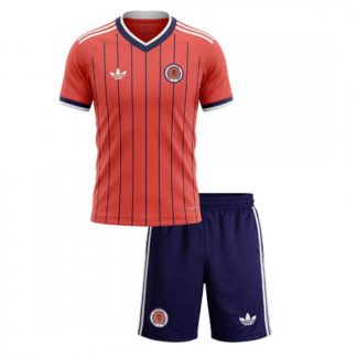 Skottland VM 2026 Bortaställ Barn Fotbollskit (Tröja + Shorts)
