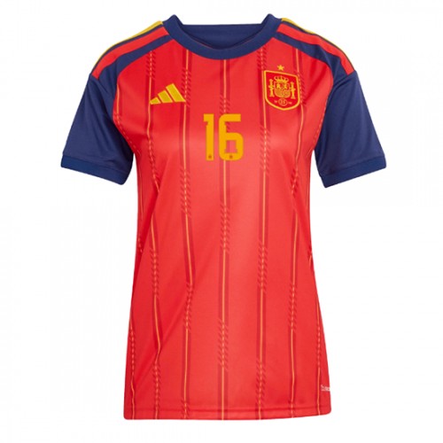 Spanien Hemmatröja VM 2026 Rodri 16 Dam Fotbollströja