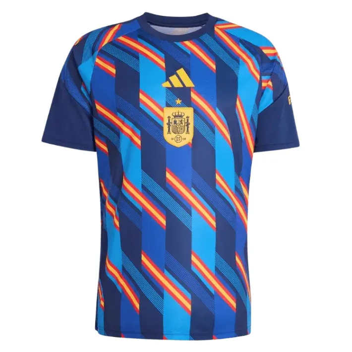 Spanien VM 2026 Pre-Match Hemmatröja Herr Uppvärmningströja