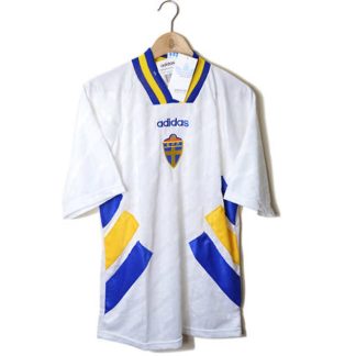 Sverige 1994 Bortatröja Retro Herr Fotbollströja