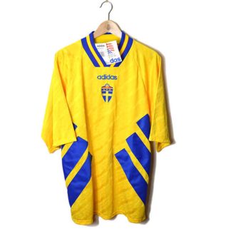 Sverige 1994 Hemmatröja Retro Herr Fotbollströja