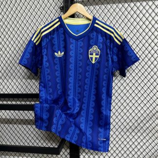 Sverige Bortatröja VM 2026 Herr Replica Fotbollströja