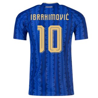 Sverige Bortatröja VM 2026 Zlatan Ibrahimović 10 Herr Fotbollströja
