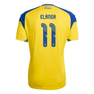 Sverige Hemmatröja VM 2026 Anthony Elanga 11 Herr Fotbollströja