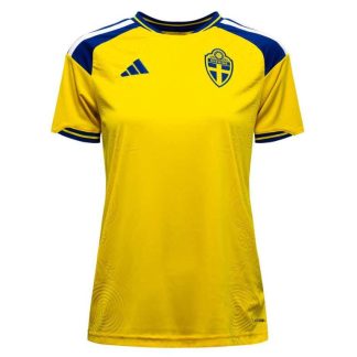 Sverige Hemmatröja VM 2026 Dam Kortärmad Landslagströja