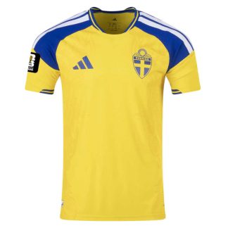 Sverige Hemmatröja VM 2026 Herr – Fotbollströja med VM-Patch