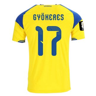 Sverige Hemmatröja VM 2026 Viktor Gyökeres 17 Herr Fotbollströja med VM-Patch