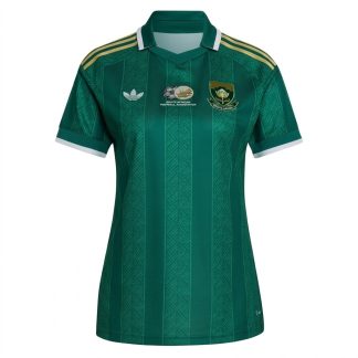 Sydafrika VM 2026 Bortatröja Dam Kortärmad Fotbollströja